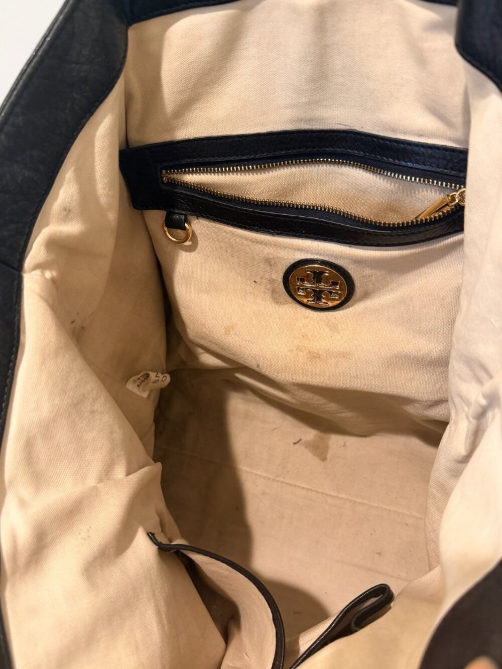 Black Tory Burch Purse/Tote - Picture 11 of 11